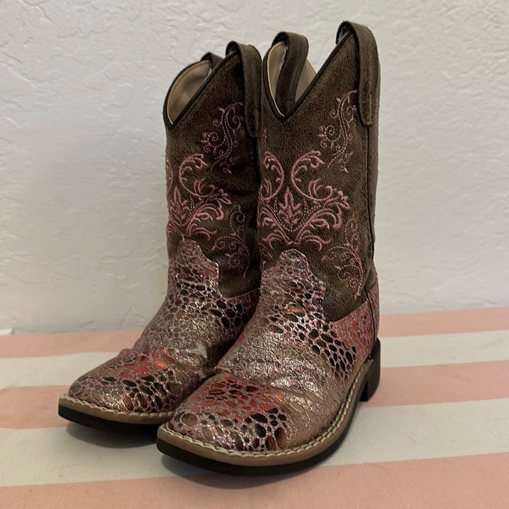 Girls Cowboy Cowgirl Boots